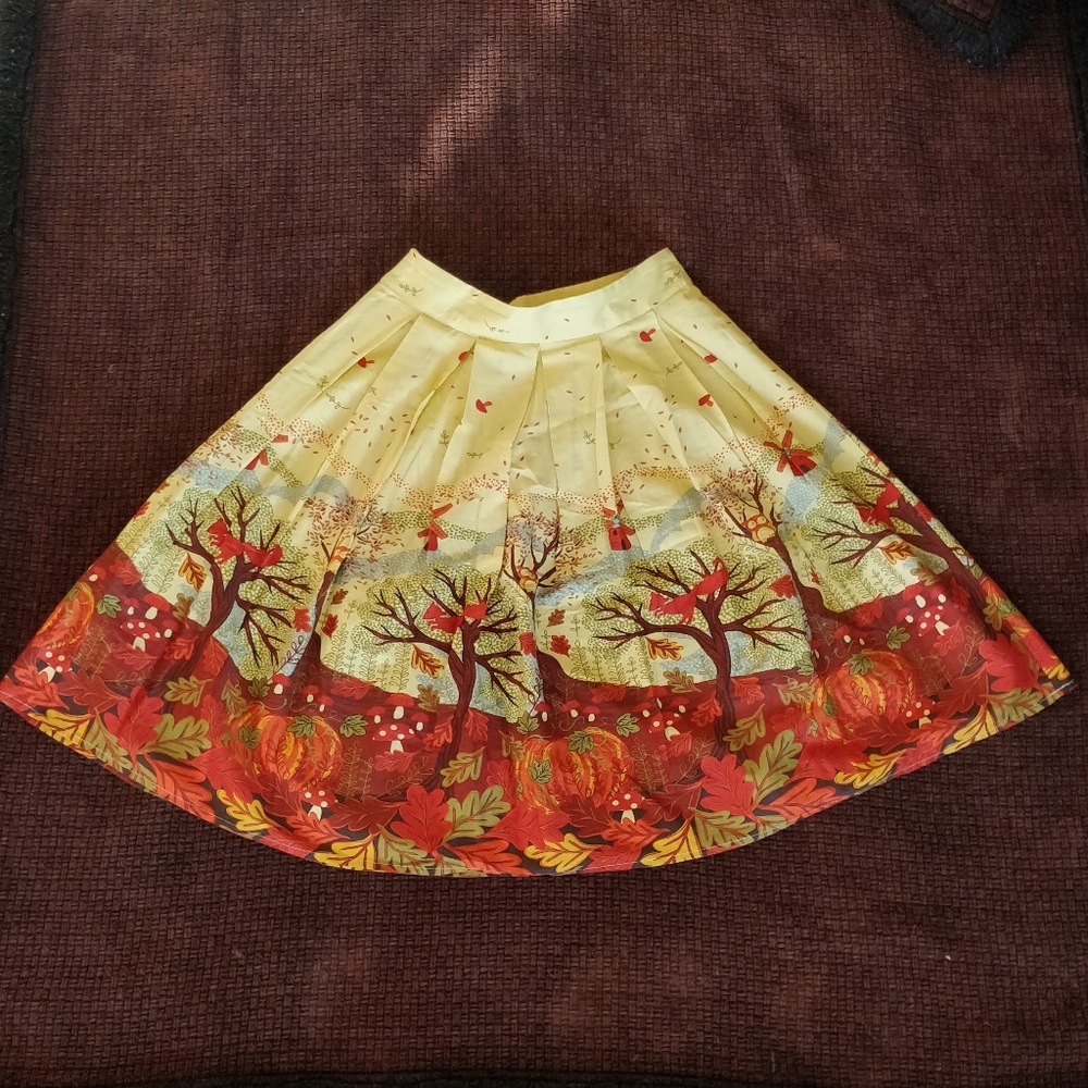 Autumn-themed Skirt